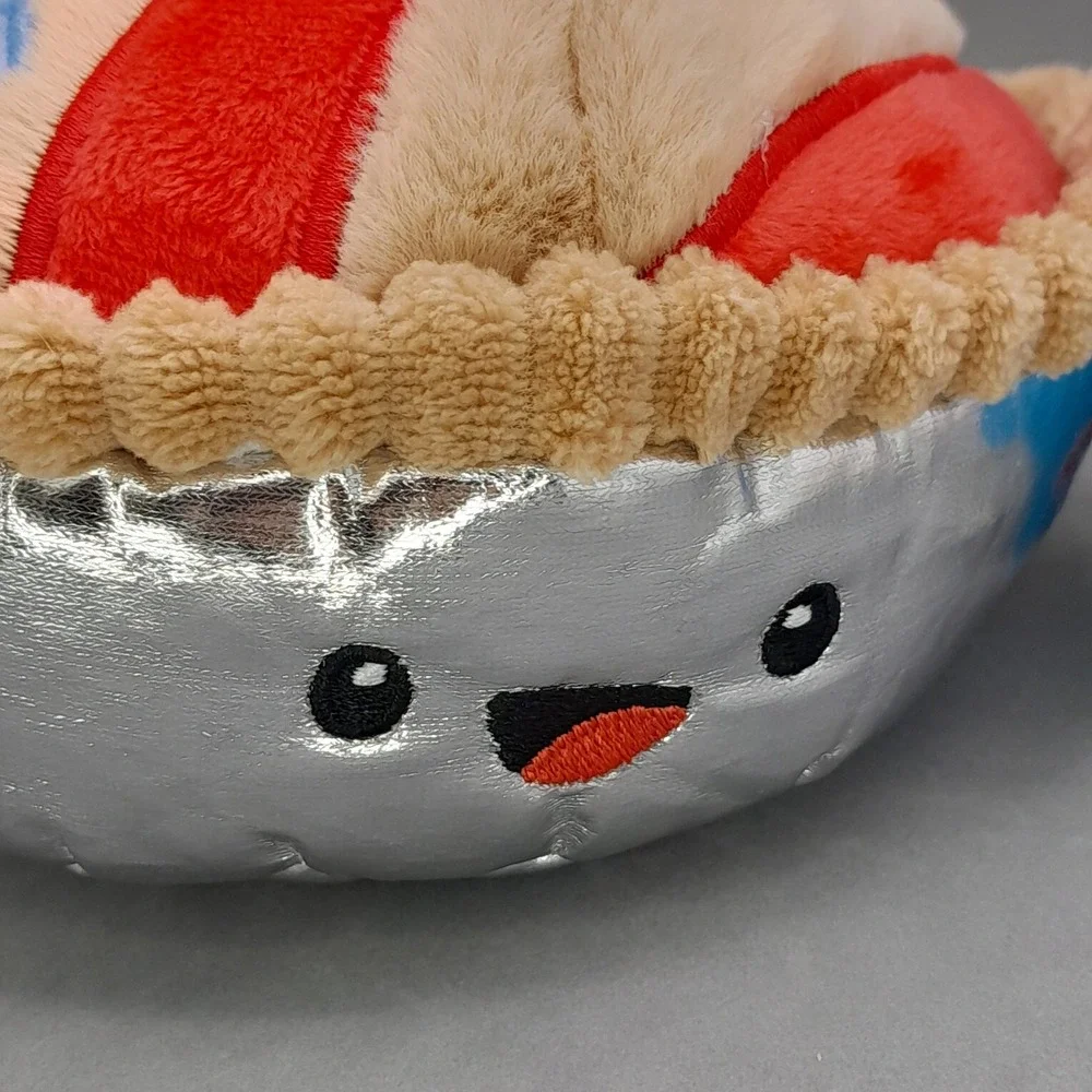 Giggle Scape Patriotic Cherry Pie Plush Toy Silver Red Blue Star New with Tags